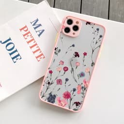 Butterfly Lavender Higan Flower Phone Case For iPhone 16 Plus 12 13 Mini 17 11 15 14 Pro Max X XR XS Max Shockproof Shell Cover
