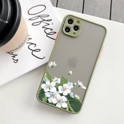 Butterfly Lavender Higan Flower Phone Case For iPhone 16 Plus 12 13 Mini 17 11 15 14 Pro Max X XR XS Max Shockproof Shell Cover