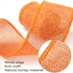 2Meter Colorful Jute Burlap Hessian Ribbon Rolls Colored Burlap Ribbon Natural DIY Crafts Hessian Ribbon Christmas Gift Wrapping
