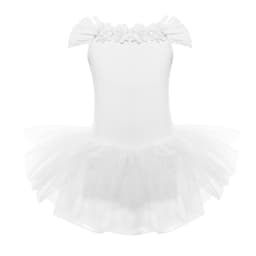 New Design Kids Flower Ballet Dress Party Dance Wear Girls Ballerina Dance Costume for Toddler