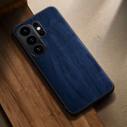 for Samsung Galaxy S26 S25 S24 S23 S22 S21 Ultra Plus Fe Edge Case coque stylish premium wood pattern PU leather phone case