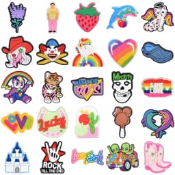 Love Shoe Charms Accessories Interesting Characters Shoe Decorations Charms Fit for Kids Girls Men Women Gifts