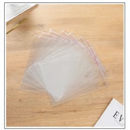 100 Pcs/transparent Opp Self-adhesive Bag For Candy Party Gift Jewelry Packaging Self-sealing Glass Small Plastic Paper Bag