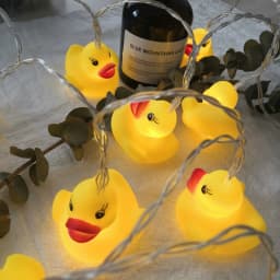 Yellow Duck LED String Lights for Party Decoration