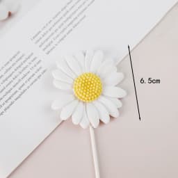 Forest Style Little Daisy Cute Girl Happy Birthday Cake Toppers Cake Decorating Party Decorations For Baking Lovely Gifts