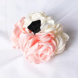 New Fabric Big Camellia Flower Hair Claw Clips Barrettes Women Girls 11CM Plastic Ponytail Holder Hair Clamps Hair Accessories