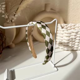 Fashion Korea INS Green Padded Womens Headband Woolen Autumn/Winter Hair Band Headwear Girl Wide Side Hair Hoop Hair Accessories