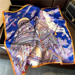 2026 plaid brand women scarf summer 100% silk scarves shawls lady wraps soft pashimina female Echarpe beach stole bandana