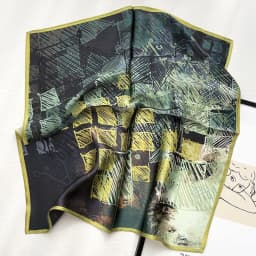 2026 plaid brand women scarf summer 100% silk scarves shawls lady wraps soft pashimina female Echarpe beach stole bandana