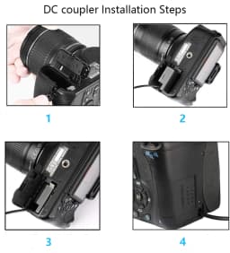 DR-E10 USB-C LP-E10 LP E10 ACK-E10 DR-E10 Dummy Battery for Canon EOS 1100D 1200D 1300D 1500D 2000D 3000D T3 T5 T6 X50 X70