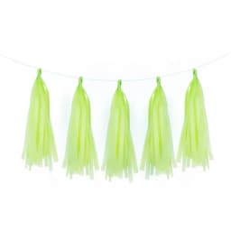 5pc/lot Color Paper Tassel 12*35cm Red Pink White Romantic Party Decoration Birthday Wedding Valentine's Day Balloon Collocation