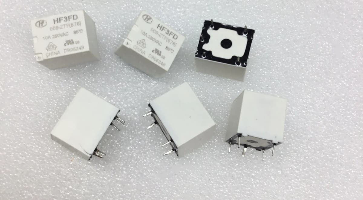 10PCS/lot New Relay HF3FD 009-H3F (576) HF3FD-009-H3F HF3FD 012-H3F HF3FD 024-H3F (576) HF3FD 012 H3F 9V 12V 24V 4PIN