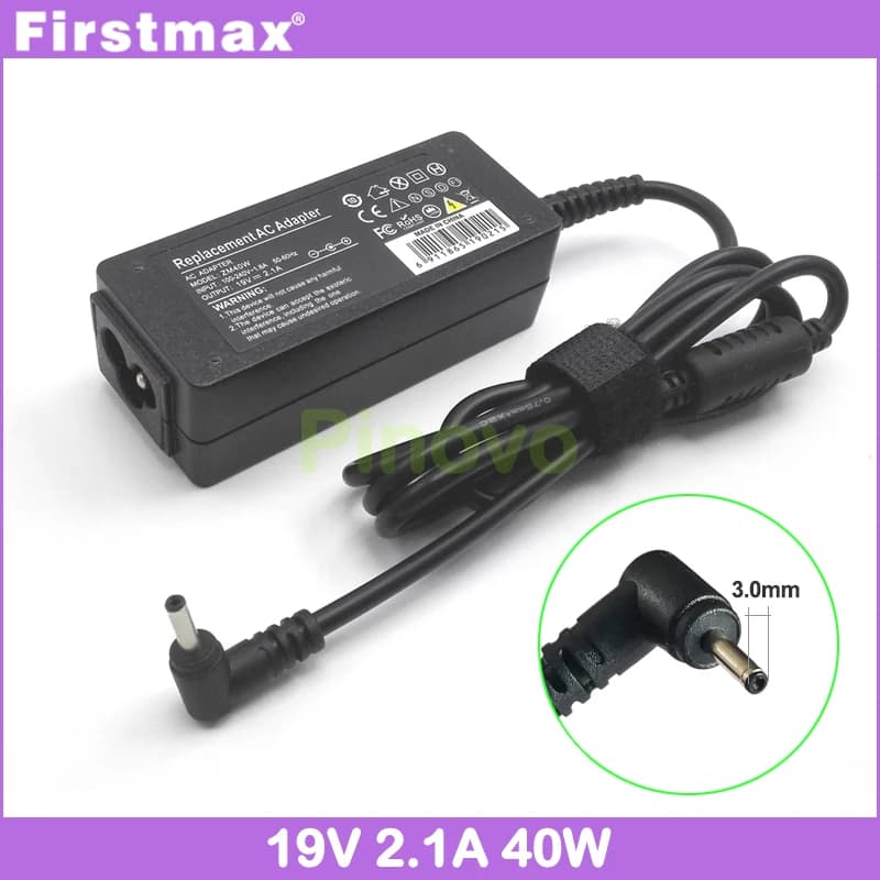 40W charger 2.1A 19v power supply A13-040N2A AD-4019A for Samsung ATIV Book 9 Lite NP905S3G NP915S3G NP930X5J NP940X3G NP980Q3G