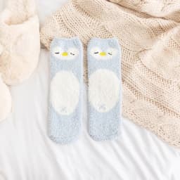 Lovely Cartoon Animals in Autumn and Winter Plush ThiCkened Warm Middle Tube Socks Cat pig panda Sleeping Socks Home Floor Socks