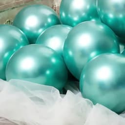 5-12inch Metal Chrome Balloon Birthday Party Wedding Decoration Globos Silver Gold Red Blue Purple Metallic Balloons Supplie