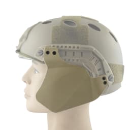 VULPO Tactical Airsoft Helmet Side Cover Ear Protection Cover Helmet Earmuffs For FAST MICH ACH Helmet Accessories