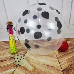 10pcs polka dot transparent balloon 12 inch thick polka dot balloon birthday party wedding anniversary decoration latex balloon