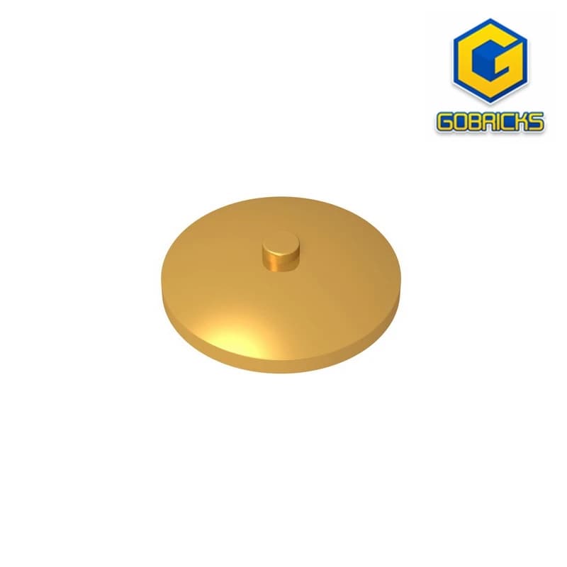 Gobricks GDS-945 Dish 4 x 4 Inverted with Solid Stud compatible with lego 3960 30065 DIY Educational Building Blocks Tech