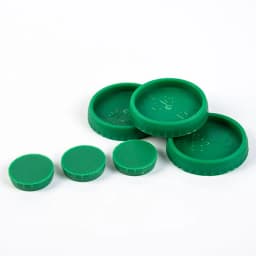 100pcs Nylon Plastic Dust Cover Green Caps Protector For MGN9 MGN12 MGN15 HGR15 HGR20 HGR25 HGR30 Linear Rail Guides CNC Parts