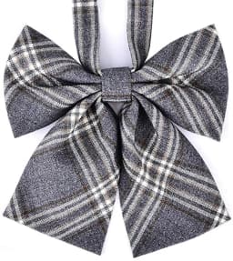 VEEKTIE Bow tie Ribbons Fashion Japanese JK/DK Style Striped School Uniform Bow Tie for Girls Korean Cosplay Women Butterfly