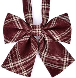 VEEKTIE Bow tie Ribbons Fashion Japanese JK/DK Style Striped School Uniform Bow Tie for Girls Korean Cosplay Women Butterfly