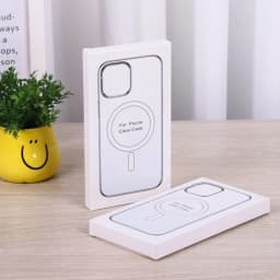 Hard Crystal Original Magnectic Case For iPhone 13 12 11 14 15 16 17 18 Pro Max 17e SE Air For Magsafe Wireless Charging Cover