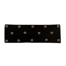 Geebro Women Ribbed Elastic Pearl Heart Headband Soft Bow Star Stripe Hair Band Yoga Running Slouchy Girls Hair Accessories