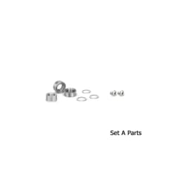 Gomexus Alloy Reel Shaft and Bearing for Shimano Daiwa Ryobi Peen Baitcatsing Spinning Reel Handle Parts