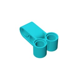 Gobricks GDS-996 Technical, Pin Connector Perpendicular Double 3L compatible with lego 32557 children's DIY blocks