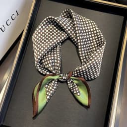 100% Silk 2024 Autumn Female Fashion Scarves New Dustproof Kerchief Popular Sunscreen Square Towel Luxury Leopard Print Shawl