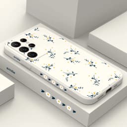 Nice Flowers Phone Case For Samsung Galaxy S25 FE S24 S23 S22 S21 S20 S10 Ultra Plus Note 20 Ultra 10 9 Plus Cover
