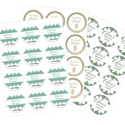 Custom Henna Water Bottle Labels Stickers Self Adhesive Candy Wrap Bridal Shower Decor Personalized Text