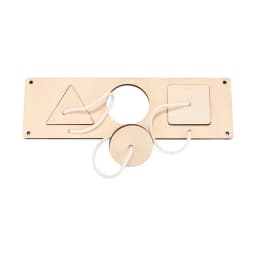 Busy Board Accessories Handmade DIY Graphic Cognition Montessori Teaching Early Child`s Education Exercise Brain Educational Toy