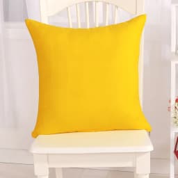 Candy Color Pillowcase Solid Decorative Home Decoration Sofa Car Cushion Cover 40x40