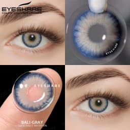EYESHARE Color Contact Lenses for Eyes 2pcs PATTAYA Blue Green Colored Lenses Beautiful Pupil Yearly Makeup Cosmetic ContactLens