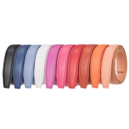 2.4cm Belts Ladies Luxury Brand Fashion Design Simple Versatile Jeans Accessories Women Automatic Buckle Thin Waistband