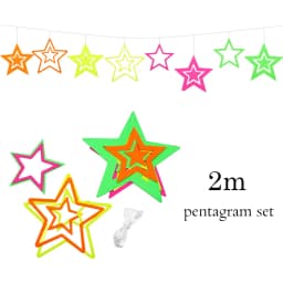 Neon Happy Birthday Banner Blacklight Party Supplies Glow in the Dark Birthday Banner Black Light Reactive UV Party Accessories