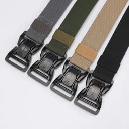 Men belt Classic Fashion Matching Essentials Tactical Quick Release Snap Snap Elastic Leisure Outdoor Metal buckle Tactical Belt