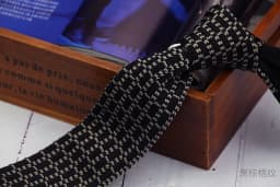 5.5CM Fashion Knitted Ties For Men Navy Brown Striped Neckties College Student Narrow Design Woven Cravat Plaid Shirt Accessory