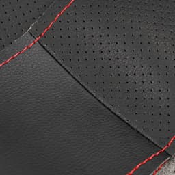 Braids on Steering Wheel For Mazda 3 Axela CX-30 CX30 2019 2020 Car Inteiror Steering Wheel Perforated Microfiber Leather Cover