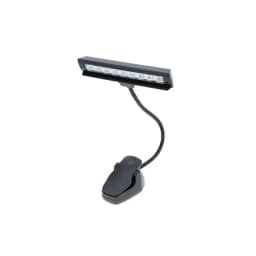 10 LED White Reading Orchestral Sheet Music Stand Light Lamp Battery Version