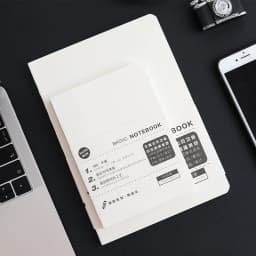 A5 A6 Paper Refill Agenda Planners Diary Grid Line 80 Binder Sheets Six Hole Envelope Zip Pouch Office School Stationery