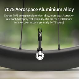 MANA 1Pair Bicycle Presta Valve 40/53/63/78/100mm 7075 Aluminum Alloy For Tubeless Road/MTB/Gravel Bike-ELITEWHEELS Valve