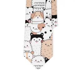 Funny Harajuku 3D Printing Cute Cartoon Men Tie New Men Polyester Necktie Novelty Kawaii Animal Avatar Ideas Necktie
