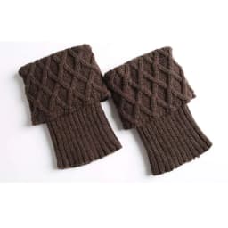Women's Knitted Leg Warmer Winter Short Leg Warmers Boot Cuffs Fashion Thermal Ladies Legging Foot Warmer