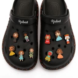 1PCS Wanda Vision Shoes Serial Charms PVC Cartoon Shoe Decorations for Clog Sandals Wristband Accessories Kids Party Gifts