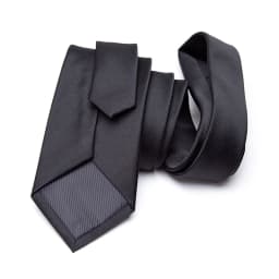 New Mens Tie 8cm 7cm 6cm Classic Black Slim Ties for Men Accessories Neckties Wedding Party Formal Dress Casual Solid Gifts Tie
