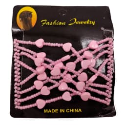 Magic Hair Comb DIY Retro Metal woman Hair Accessories Pearl Elastic Beaded Claw Hairpin Hairstyle Ponytail Hair Headwear Tool