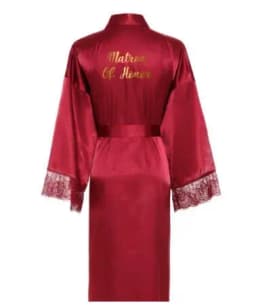 Women Long robe Satin Robe Bridal Robe Bridesmaid Robes Lace Robe Wedding Robe Sleepwear Bathrobe Dressing Long Gowns
