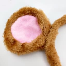 DXAE Soft Bear Ears Headbands Plush Mouse Ears Hair Hoop for Washing Face Cartoon Animal Hairbands Halloween Costume